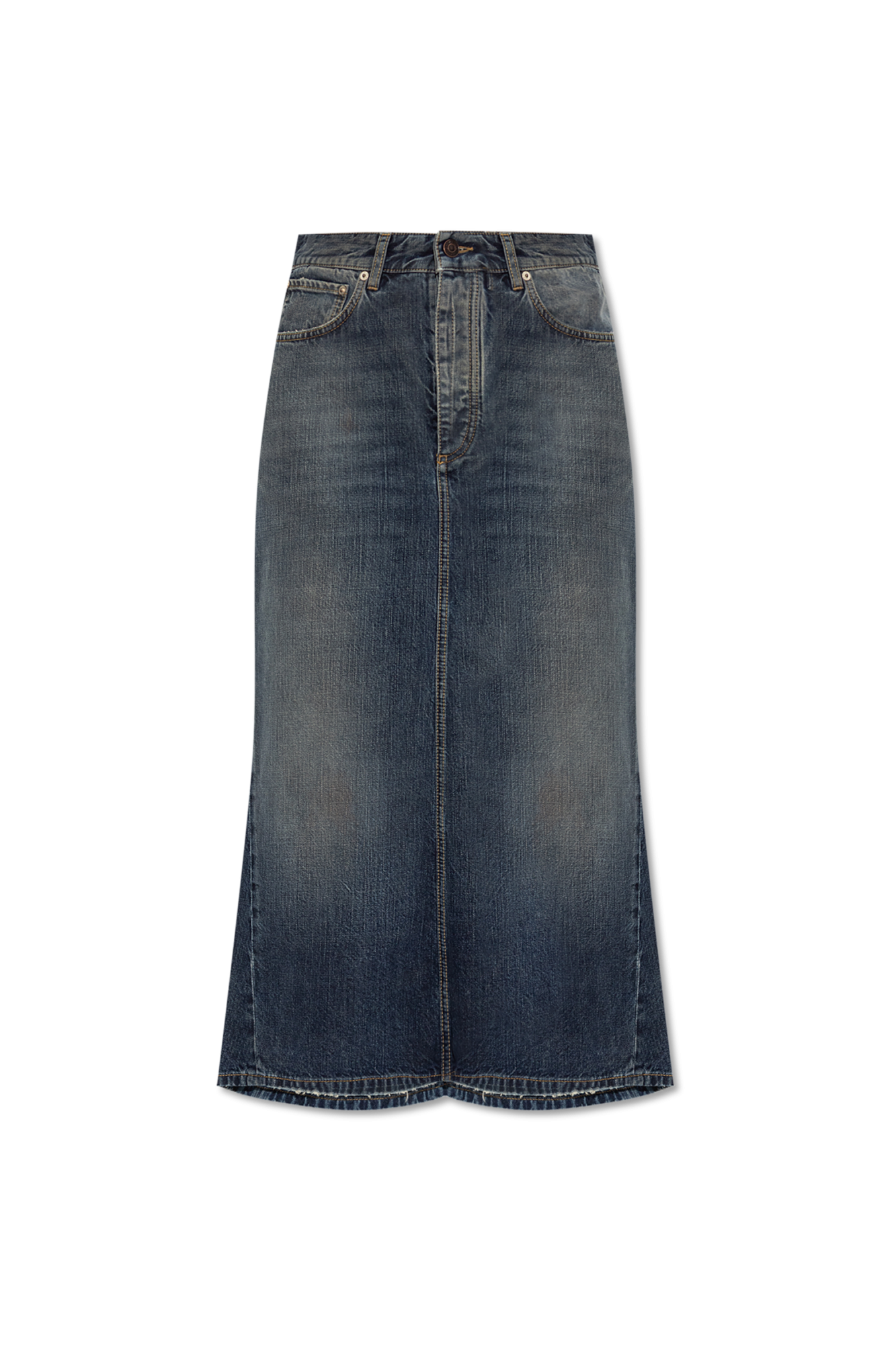 Balenciaga Denim skirt with vintage effect | Women's